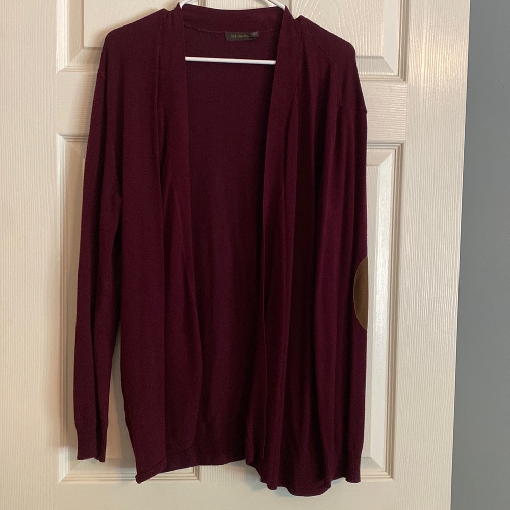 Burgundy Cardigan